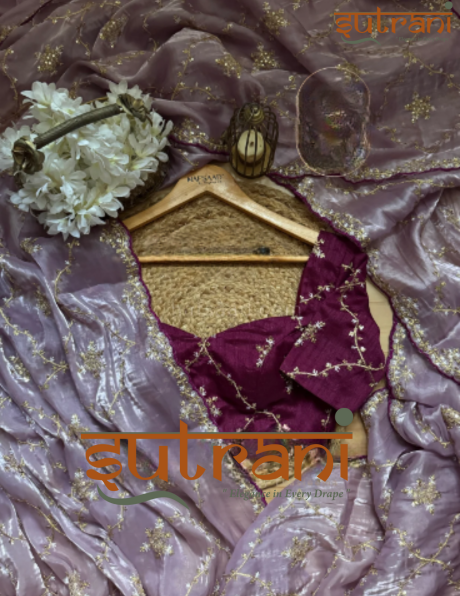 Amethyst Muse Signature Saree