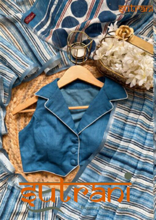 Blue Calm Everyday Luxury Saree