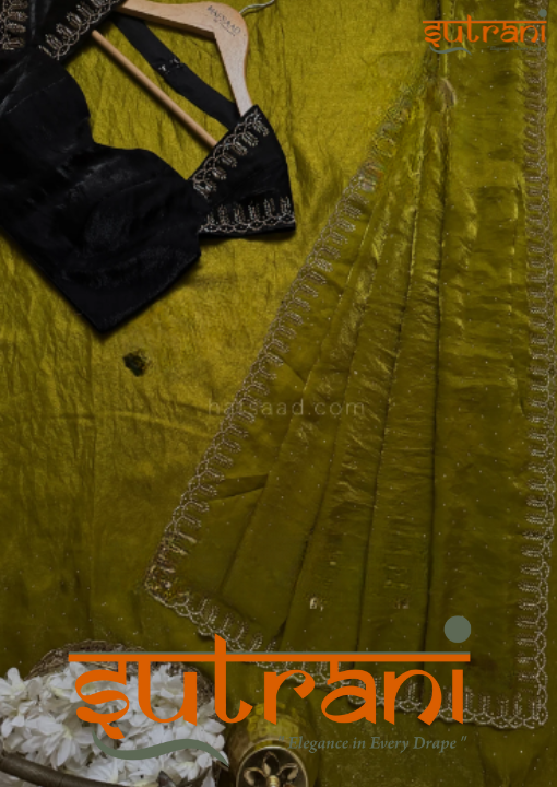 Signature Pista Green Elegance Saree