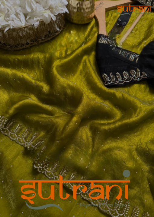 Signature Pista Green Elegance Saree