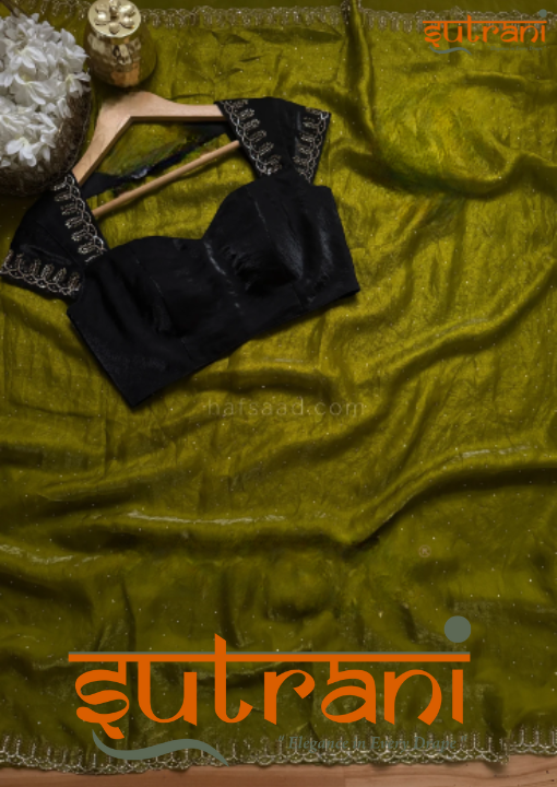 Signature Pista Green Elegance Saree